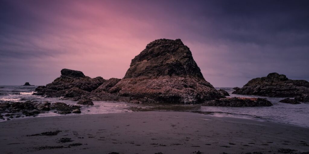 ruby beach washington rocks