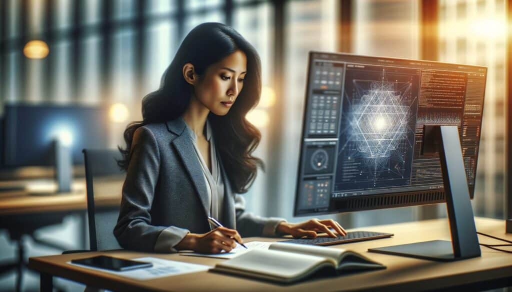 Photorealistic Technology Blog featured image representing "Quantum Computing's Impact: Decoding the Next Era of Tech Innovation" in a real-world setting, no text overlay