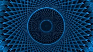 Abstract AI technology representation