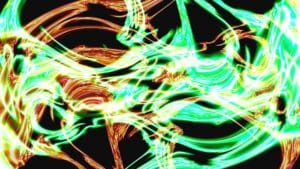 Abstract image of a brightly lit, interconnected network of glowing blue data points on a dark background, representing th...